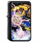 Thanos The First Marvel The Avengers - Oil Windproof Flip Top Black Lighters Briquet Encendedor 1