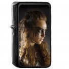The 100 Commander Lexa - Oil Windproof Flip Top Black Lighters Briquet Encendedor