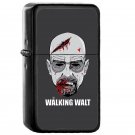 The Walking Dead Walter White Breaking Bad - Oil Windproof Flip Top Black Lighters