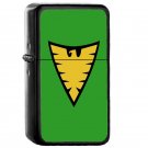 The Phoenix - Oil Windproof Flip Top Black Lighters Briquet Encendedor