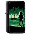 The Master Sword - Oil Windproof Flip Top Black Lighters Briquet Encendedor 1