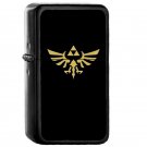 The Legend Of Zelda Royal Crest Gold - Oil Windproof Flip Top Black Lighters Briquet Encendedor 1