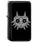 The Legend Of Zelda Majoras Mask - Oil Windproof Flip Top Black Lighters Briquet Encendedor 1
