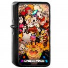 Undertale - Oil Windproof Flip Top Black Lighters Briquet Encendedor