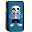 Undertale Sans - Oil Windproof Flip Top Black Lighters Briquet Encendedor