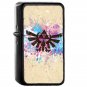Triforce Emblem Splash - Oil Windproof Flip Top Black Lighters Briquet Encendedor