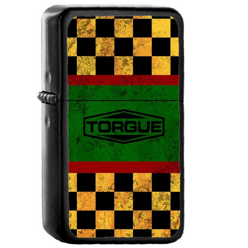 Torgue - Oil Windproof Flip Top Black Lighters Briquet Encendedor