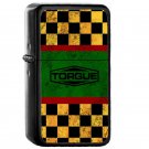 Torgue - Oil Windproof Flip Top Black Lighters Briquet Encendedor