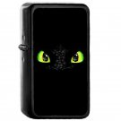 Toothless - Oil Windproof Flip Top Black Lighters Briquet Encendedor