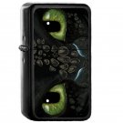 Toothless - Oil Windproof Flip Top Black Lighters Briquet Encendedor