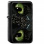 Toothless - Oil Windproof Flip Top Black Lighters Briquet Encendedor