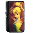 Tinkerbun - Oil Windproof Flip Top Black Lighters Briquet Encendedor