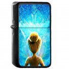 Tinkerbell Frozen - Oil Windproof Flip Top Black Lighters Briquet Encendedor