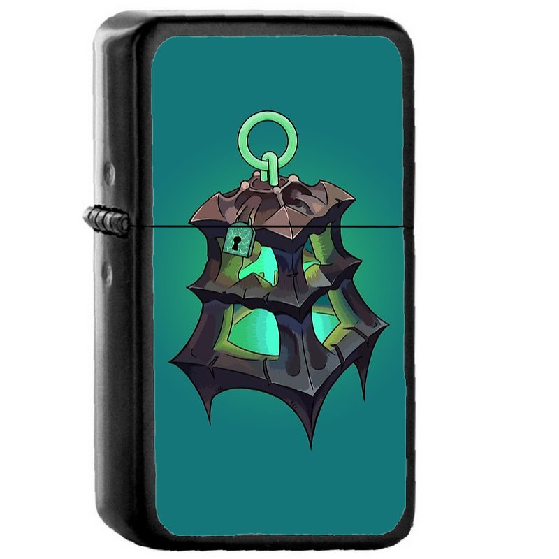 Thresh Lantern - Oil Windproof Flip Top Black Lighters Briquet Encendedor