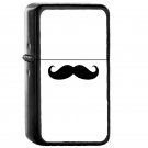 Moustache - Oil Windproof Flip Top Black Lighters Briquet Encendedor 1