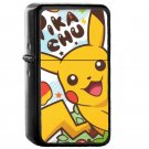 Pikachu Pokemon - Oil Windproof Flip Top Black Lighters Briquet Encendedor 1
