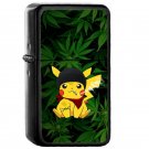 Pikachu Pokemon - Oil Windproof Flip Top Black Lighters Briquet Encendedor 2