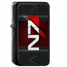 N7 Shield - Oil Windproof Flip Top Black Lighters Briquet Encendedor