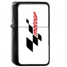 Motogp - Oil Windproof Flip Top Black Lighters Briquet Encendedor