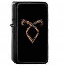 Mortal Instruments Angelic Power Rune - Oil Windproof Flip Top Black Lighters Briquet Encendedor