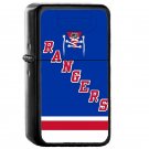 New York Rangers Home Jersey - Oil Windproof Flip Top Black Lighters Briquet Encendedor