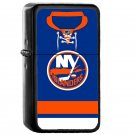 New York Islanders Home Jersey - Oil Windproof Flip Top Black Lighters Briquet Encendedor