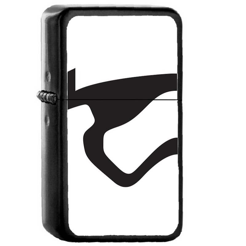 New Troops Star Wars - Oil Windproof Flip Top Black Lighters Briquet Encendedor