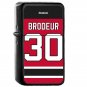 New Jersey Devils Martin Brodeur Jersey - Oil Windproof Flip Top Black Lighters Briquet Encendedor