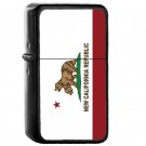 New California Republic Flag Original - Oil Windproof Flip Top Black Lighters Briquet Encendedor