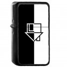 Neighbourhood Logo Case - Oil Windproof Flip Top Black Lighters Briquet Encendedor