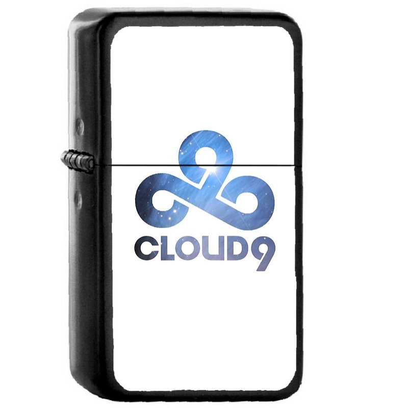 Nebula Cloud9 - Oil Windproof Flip Top Black Lighters Briquet Encendedor