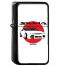 Nissan Silvia S14 Kouki - Oil Windproof Flip Top Black Lighters Briquet Encendedor