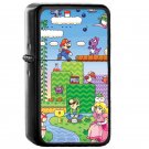 Nintendo Mario 2 - Oil Windproof Flip Top Black Lighters Briquet Encendedor