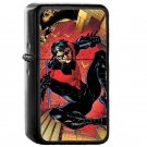 Nightwing New 52 Design - Oil Windproof Flip Top Black Lighters Briquet Encendedor
