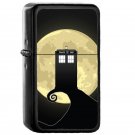 Nightmare Before A Tardis Doctor Who - Oil Windproof Flip Top Black Lighters Briquet Encendedor