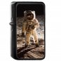 Neil Armstrong Astronaut Moon NASA - Oil Windproof Flip Top Black Lighters Briquet Encendedor