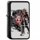 One Piece Straw Hats Japanese Manga - Oil Windproof Flip Top Black Lighters Briquet Encendedor