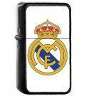 Real Madrid Soccer - Oil Windproof Flip Top Black Lighters Briquet Encendedor