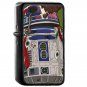 R2 D2 Zombie Star Wars - Oil Windproof Flip Top Black Lighters Briquet Encendedor