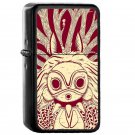 Princess Mononoke - Oil Windproof Flip Top Black Lighters Briquet Encendedor