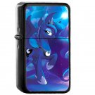 Princess Luna - Oil Windproof Flip Top Black Lighters Briquet Encendedor