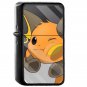 Pokemon a - Oil Windproof Flip Top Black Lighters Briquet Encendedor