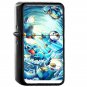 Pokemon Water Starters - Oil Windproof Flip Top Black Lighters Briquet Encendedor