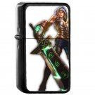 Redeemed Riven LoL League of Legends - Oil Windproof Flip Top Black Lighters Briquet Encendedor
