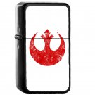 Rebel Logo Star Wars - Oil Windproof Flip Top Black Lighters Briquet Encendedor