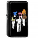 Real Reservoir Dogs - Oil Windproof Flip Top Black Lighters Briquet Encendedor