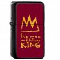 Once And Future King - Oil Windproof Flip Top Black Lighters Briquet Encendedor