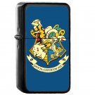 Pokemon Hogwarts Harry Potter - Oil Windproof Flip Top Black Lighters Briquet Encendedor