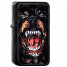 Rottweiler Dog Givenchy - Oil Windproof Flip Top Black Lighters Briquet Encendedor