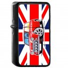 Rover Mini Cooper Sport Red Union Jack - Oil Windproof Flip Top Black Lighters Briquet Encendedor